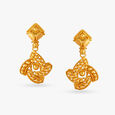 Geometric Spiral Drop Earrings,,hi-res image number null