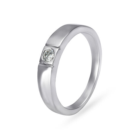 Choice 950 Pure Platinum And Diamond Finger Ring