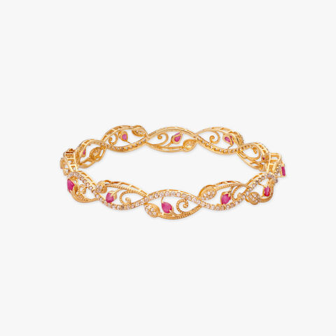 Twining Grace Gold Bangles