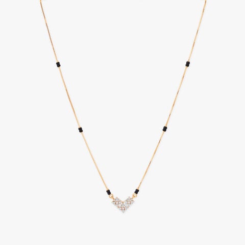 Celestial Curve Diamond Mangalsutra