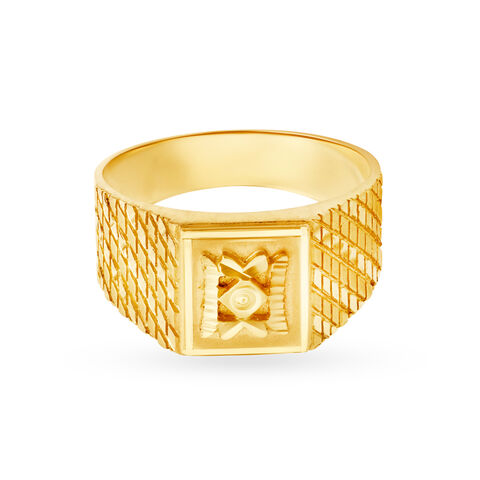 Magnificent 22 Karat Yellow Gold Finger Ring