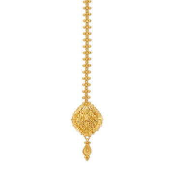 Traditional Gold Maang Tikka