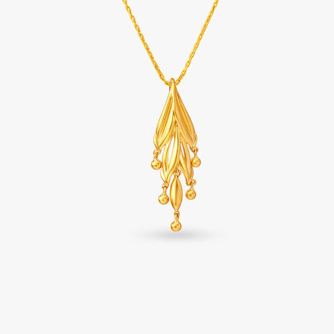 Radiant Leaf Pendant