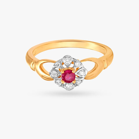 Brilliant Diamond Finger Ring