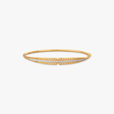 Sleek Mirage Diamond Bangle