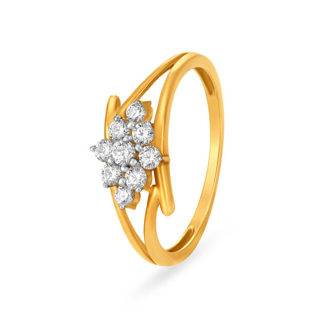 Navratna Diamond Finger Ring,,hi-res image number null