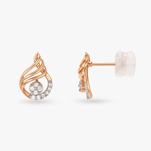 Enduring Beauty Diamond Stud Earrings