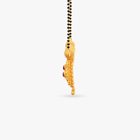 Radiant Beauty Gold Watti Pendant
