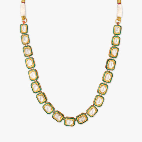 Dual-Finish Bridal Necklace Set