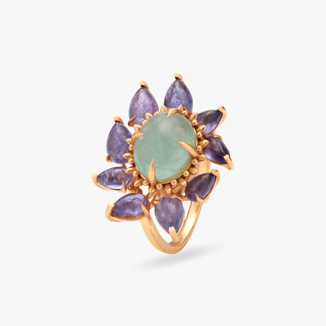 Sunlit Bloom Gold Ring