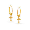 Contemporary Gold Hoop Earrings,,hi-res image number null
