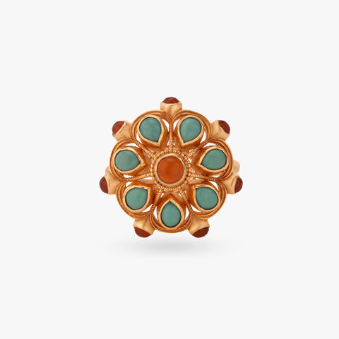 Tropical Orchard Gold Ring