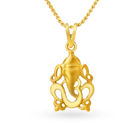 Spiritual Gold Pendant