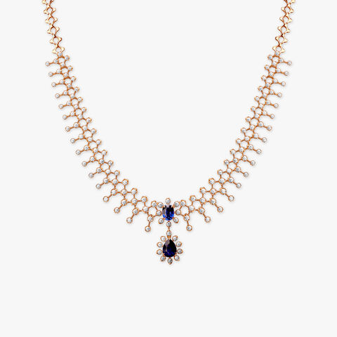 Majestic Sparkle Diamond Necklace