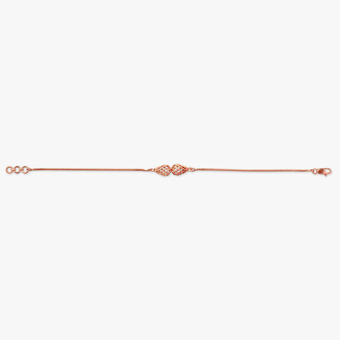Lattice Link Gold Bracelet