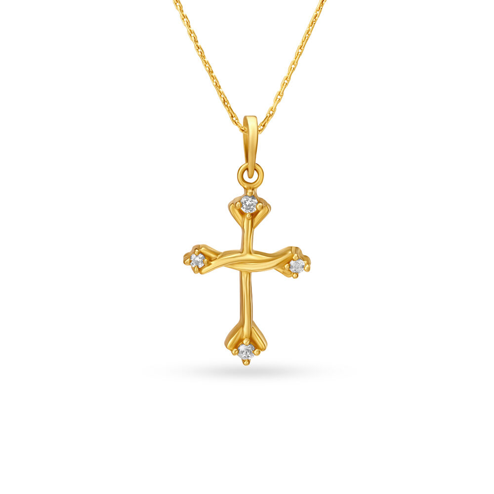 Gold cross hotsell designs