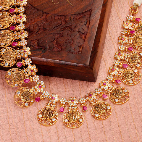 Enchanting Ram Parivar Necklace