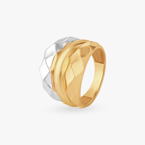 Multilayered Glam Ring