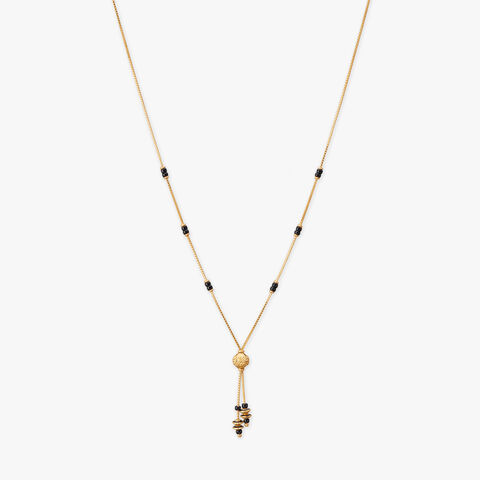 Tassel Drift Gold Mangalsutra
