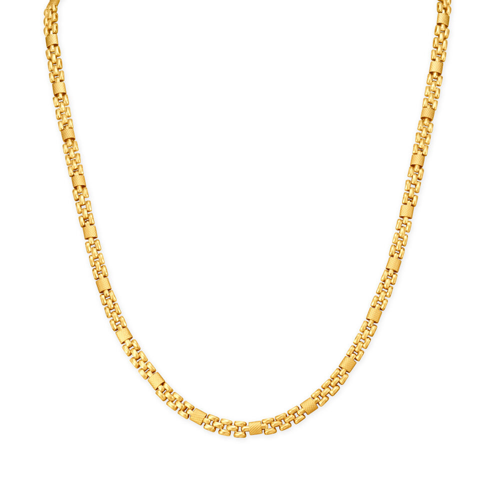 Gold beads chains tanishq new arrivals