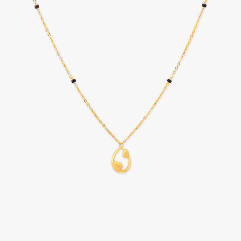 Petal Loop Gold Mangalsutra