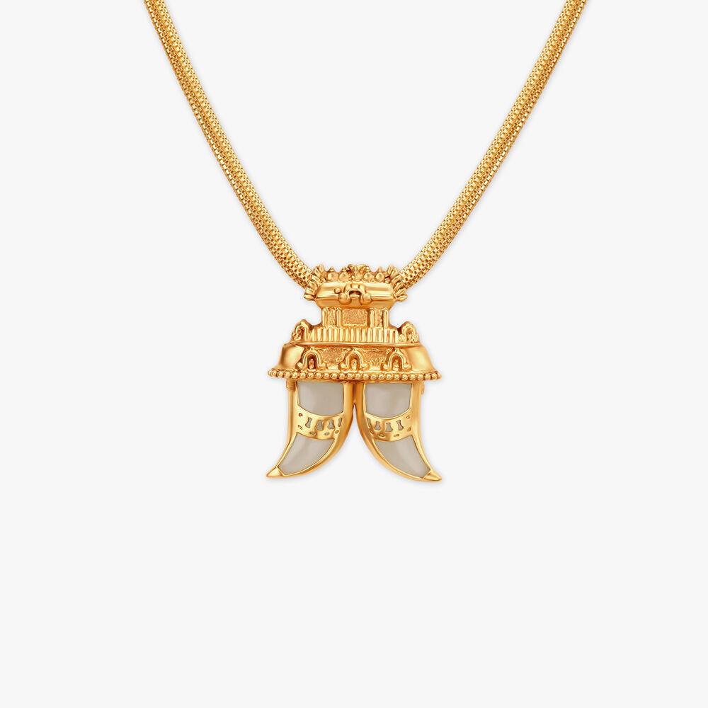 Tanishq pendant with chain shop