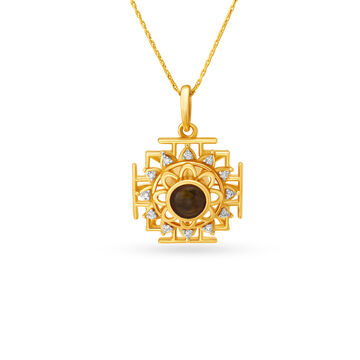 Zodiac Sign Diamond Pendant
