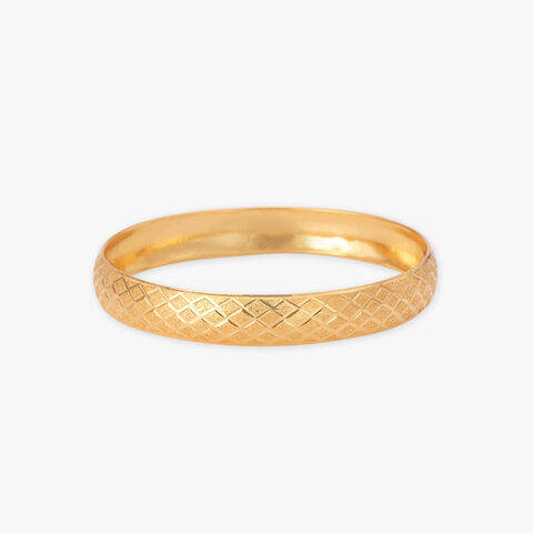 Chevron Gold Bangles