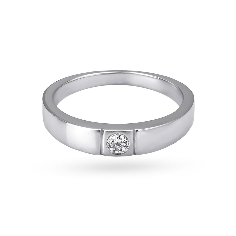 Choice 950 Pure Platinum And Diamond Finger Ring