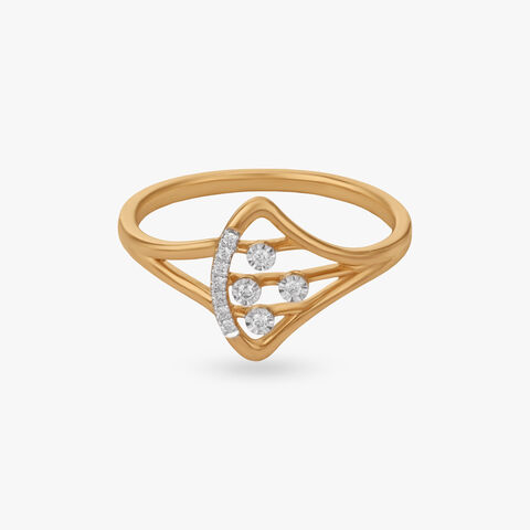 Luna Curve Diamond Ring alternate view 1