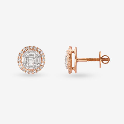Marquise Diamond Stud Earrings