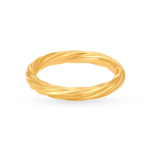 Mesmerising Twisted Gold Ring alternate view 1