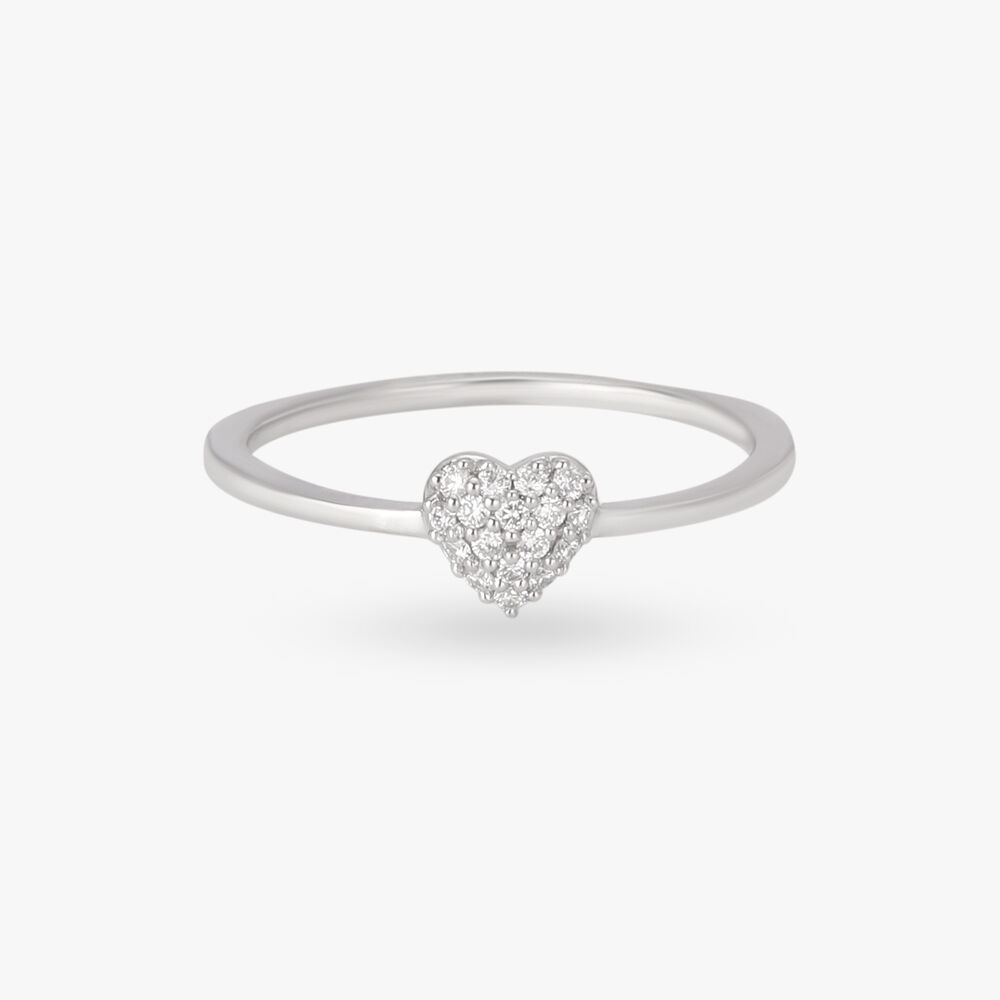Heart design Diamond Finger Ring