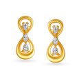 Charming Small Gold Drop Earrings for Kids,,hi-res image number null