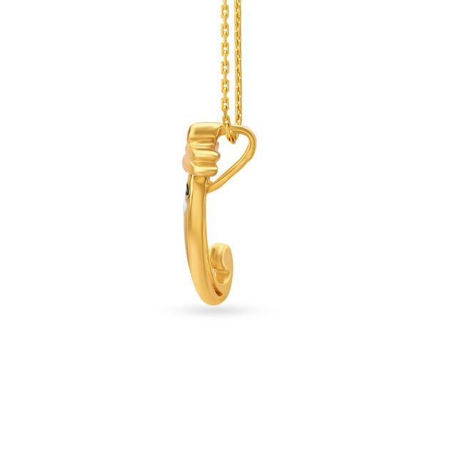 Abstract Lord Ganesha Pendant for Kids,,hi-res image number null