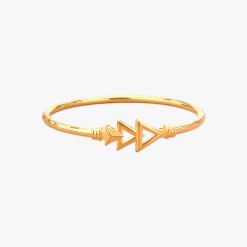 Sonar Rekha Loha Gold Bangle