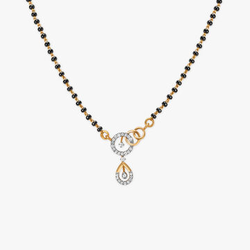 Charming Circlets Diamond Mangalsutra