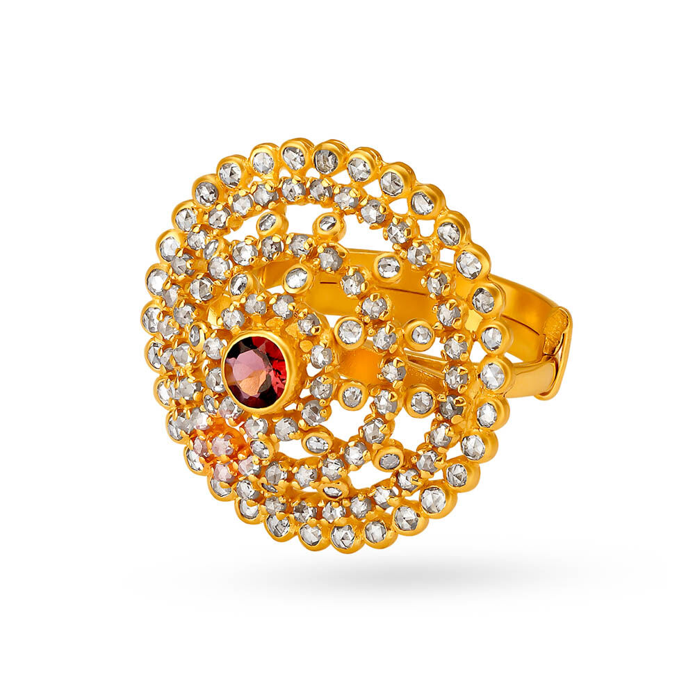 Polki ring tanishq new arrivals