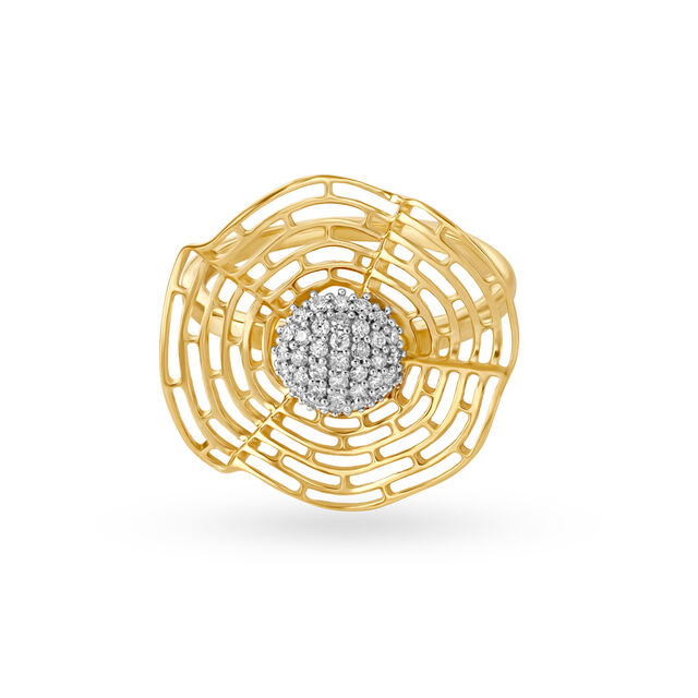 18KT Vivacious Whimsy Diamond Ring,,hi-res image number null