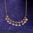 Charm of Cheer 14kt Navratna Necklace,,hi-res image number null