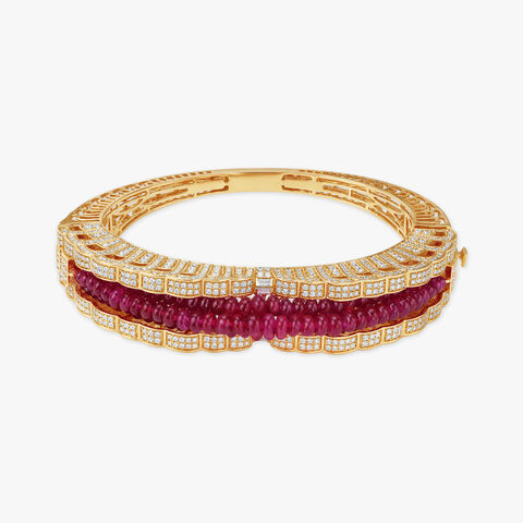 Mirage Crest Diamond Bangle