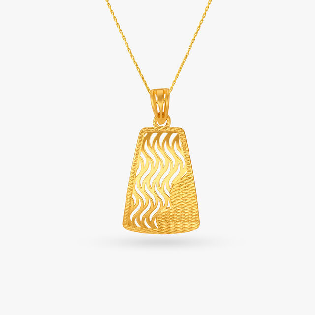 Clean Pendant and Earrings Set,,hi-res image number null