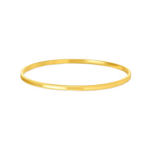 Minimalistic Gold Bangle