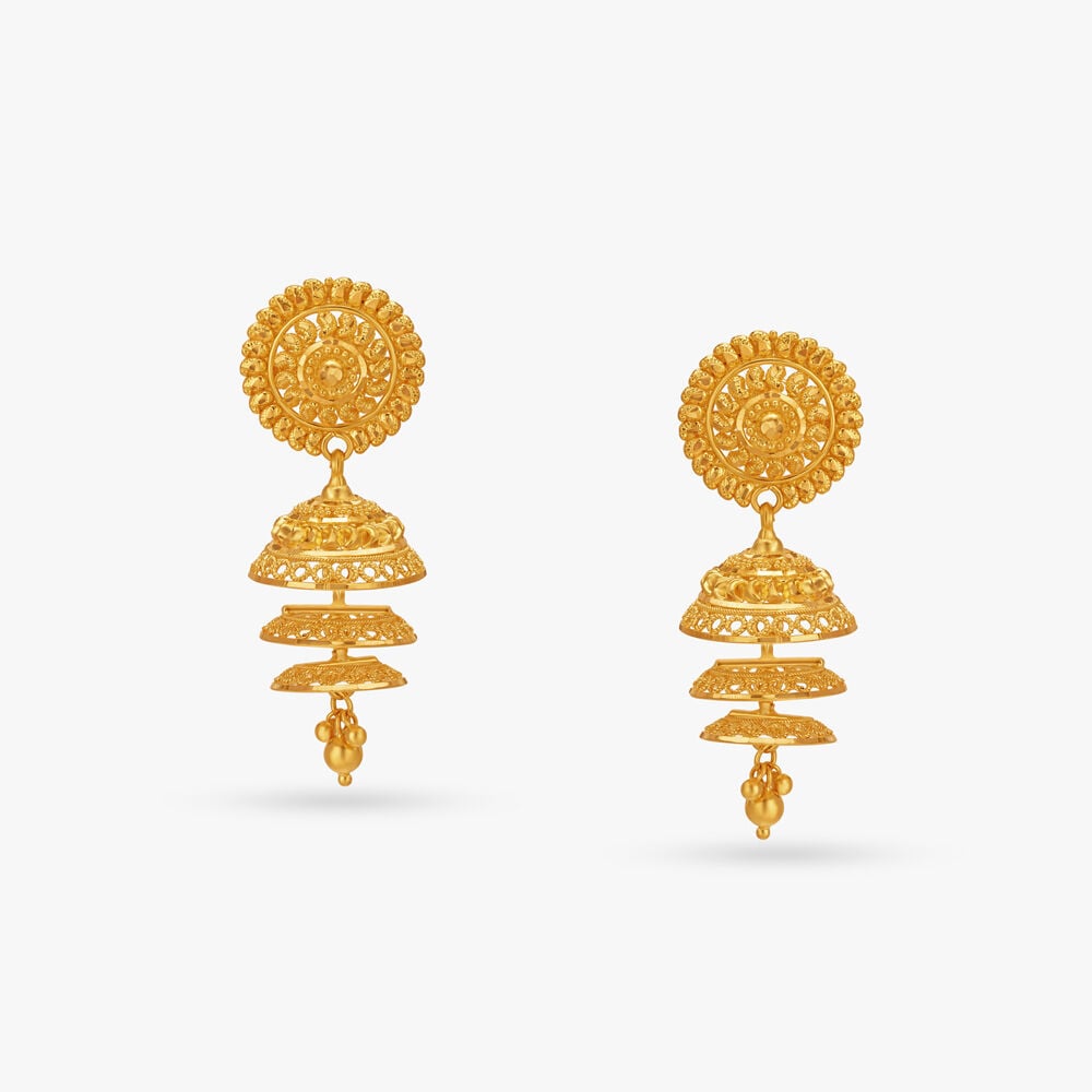 Update more than 238 tanishq earrings jhumka latest