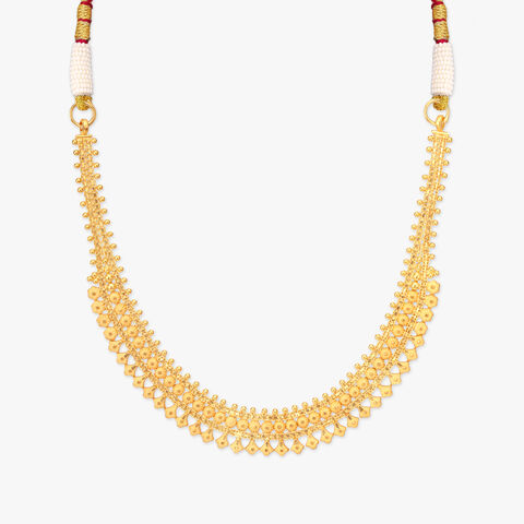 Heritage Bloom Gold Necklace