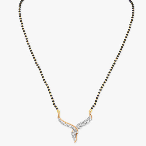 Contemporary Diamond Mangalsutra