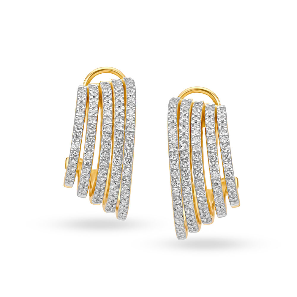 Diamond bali by on sale tanishq