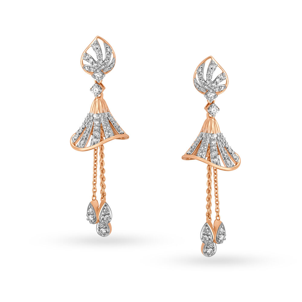 Diamond jhumkas tanishq with price deals