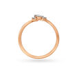 18KT Gold & Diamond Studded Elegant Finger Ring,,hi-res image number null