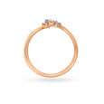 18KT Gold Diamond Studded Elegant Finger Ring,,hi-res image number null